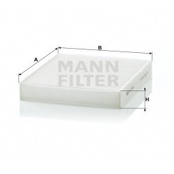 MANN фильтр салонный FORD Focus II 04-11; VOLVO C30, S40 I, II, V50, C70 II 1.4-2.5 99-